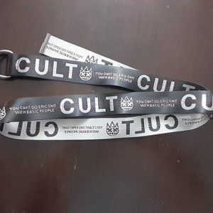 Cult of Individuality reversible webbing belt